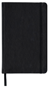 Black Textured Bound Journal