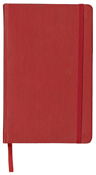 Red Textured Bound Journal