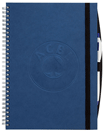 Blue Spiral Writing Journals with Lined Paper